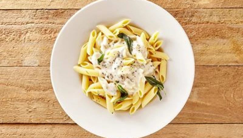 Pâtes au gorgonzola et aux noix