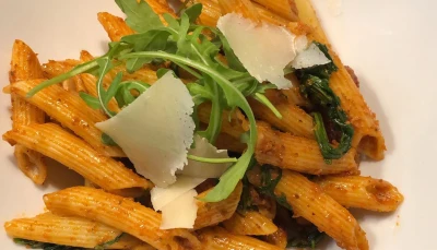 Pâtes au magret de canard