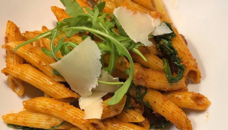 Pâtes au magret de canard