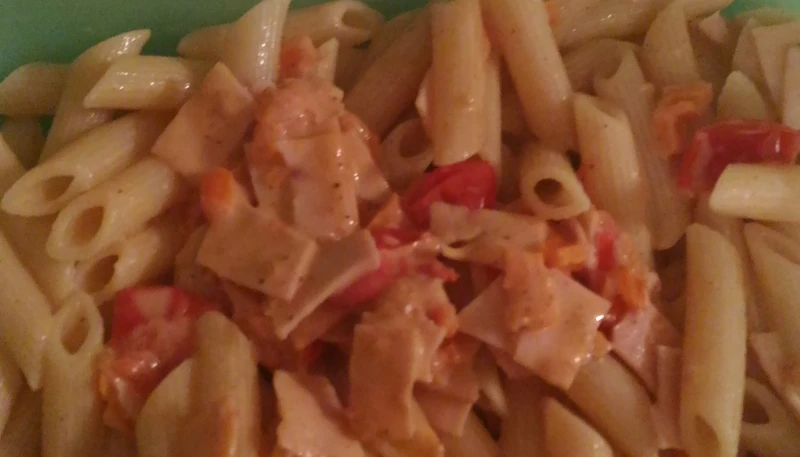 Pâtes au poivron