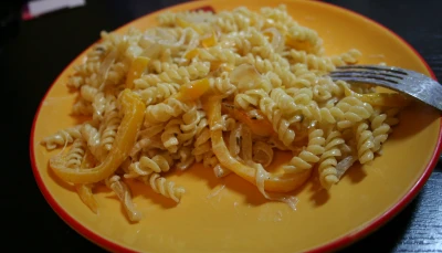 Pates carbonara (végétarienne)