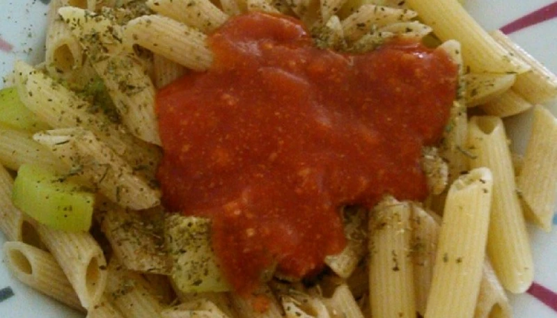 Pâtes complètes pour repas diet'