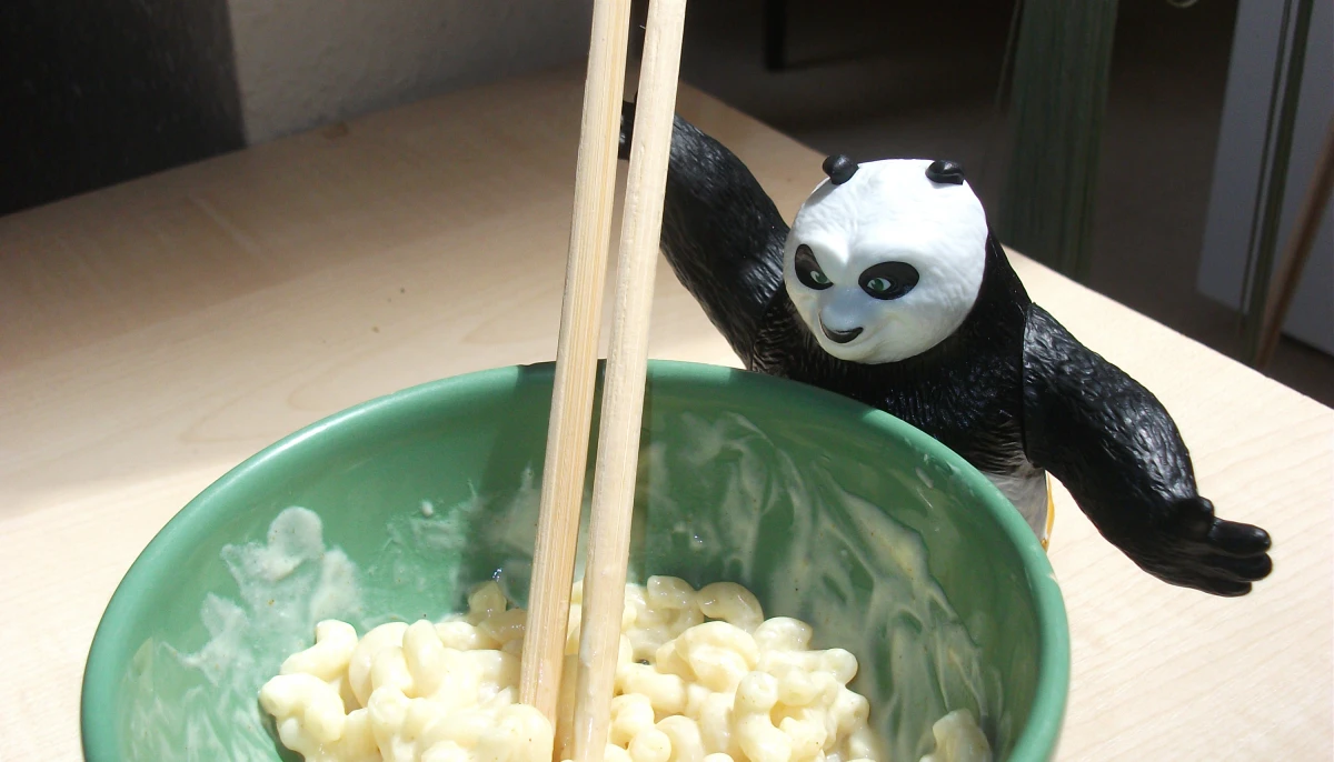 Pâtes crème fraîche curry