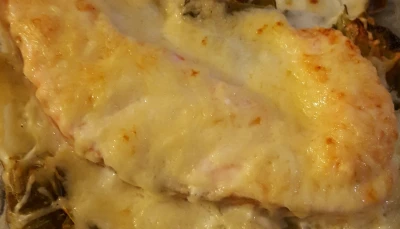 Pavé de saumon sur lit de poireaux