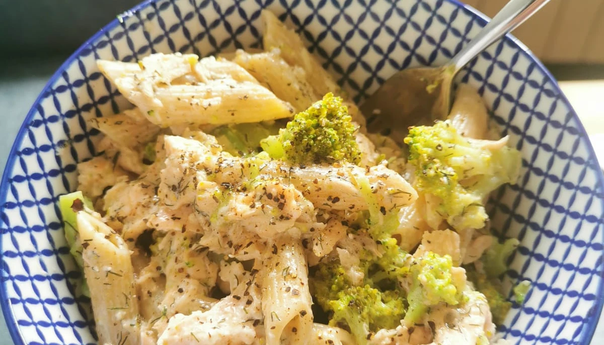 Penne saumon et brocoli