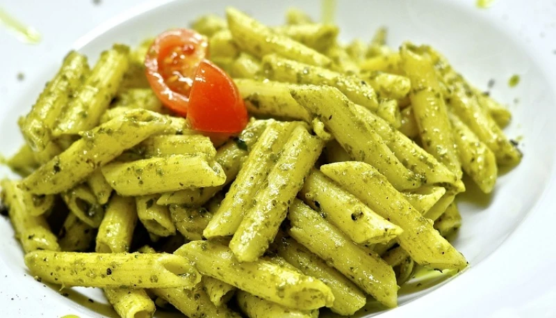 Pennes au pesto