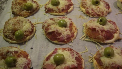 petites pizzas rapides