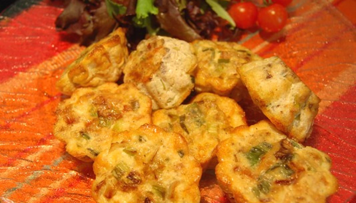 Petits flans de brocolis au micro-ondes