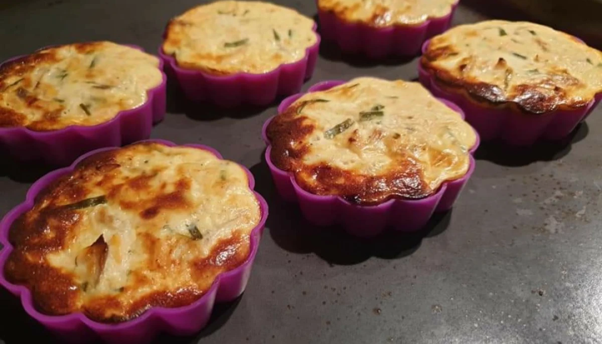 Petits soufflés aux fines herbes