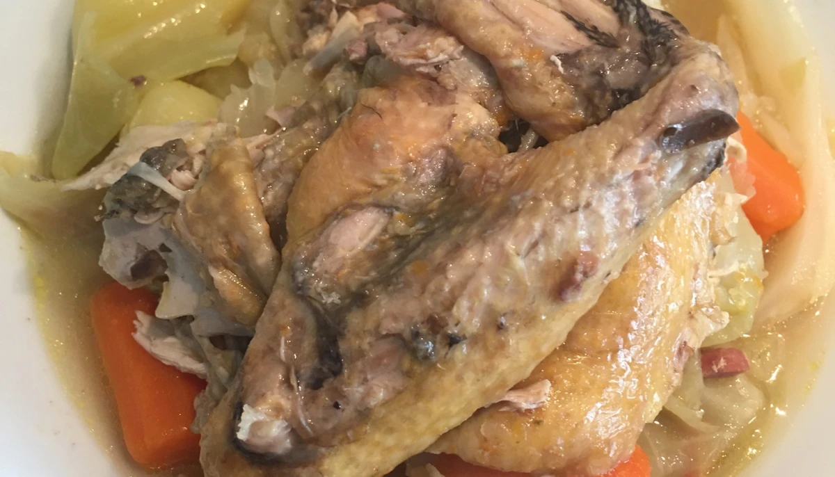 PINTADE AU CHOU
