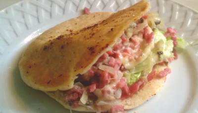 Pita Bacon Mozzarella