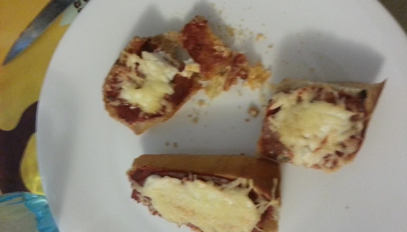 Pizza Baguette chorizo