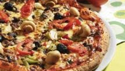 pizza forestière hyper simple, hyper bonne