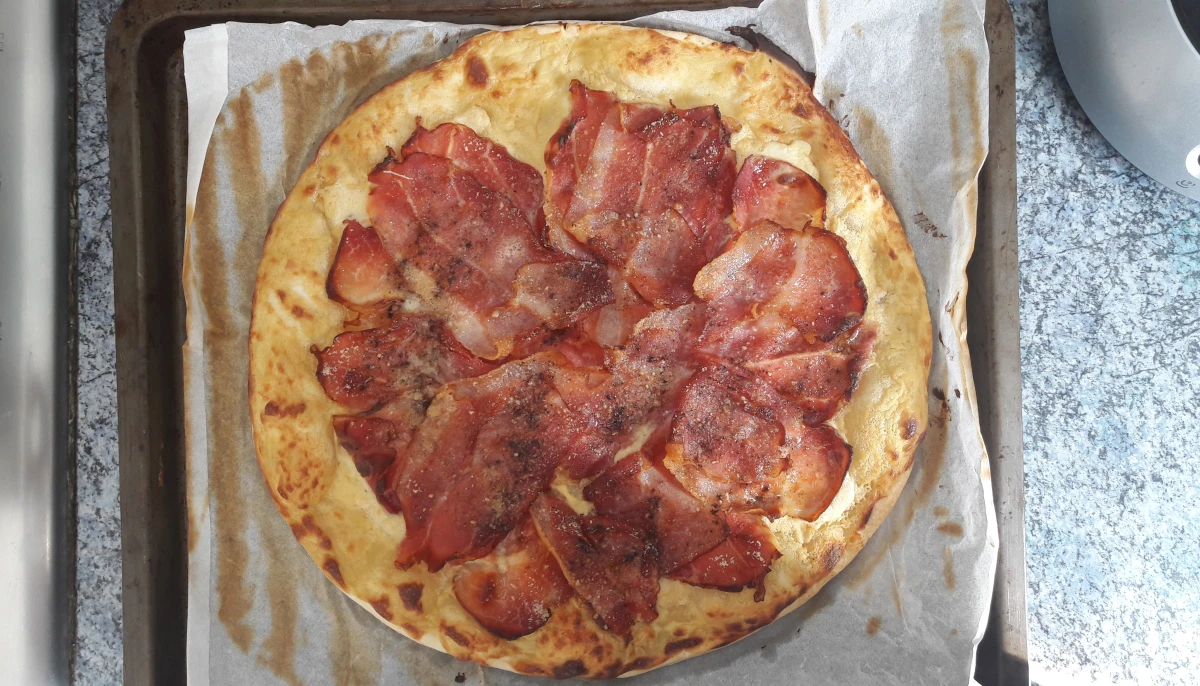 Pizza Jambon Moutarde