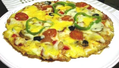 Pizza-omelette