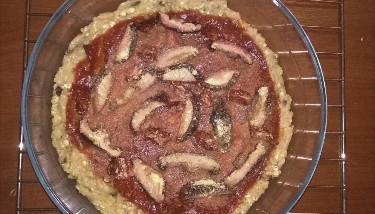 Pizza Polenta Vegan