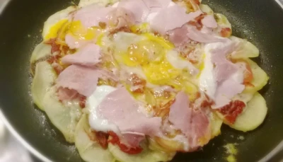 Pizza sans four avec des patates !