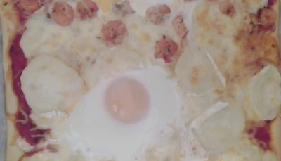 Pizzas crevette et ou chèvre