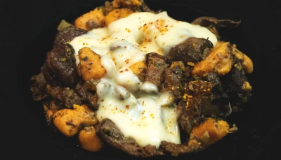 🍠 Poêlée automnale & sauce au cheddar🍠