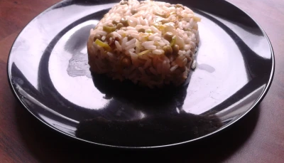 Poêlée aux légumes verts et au riz