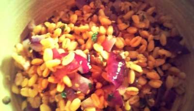 Poelée de céréales !