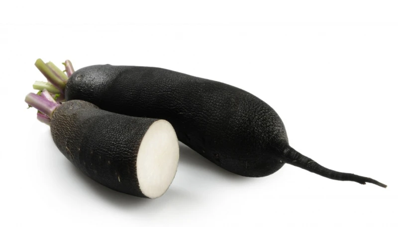 poêlée de radis noir au garam massala