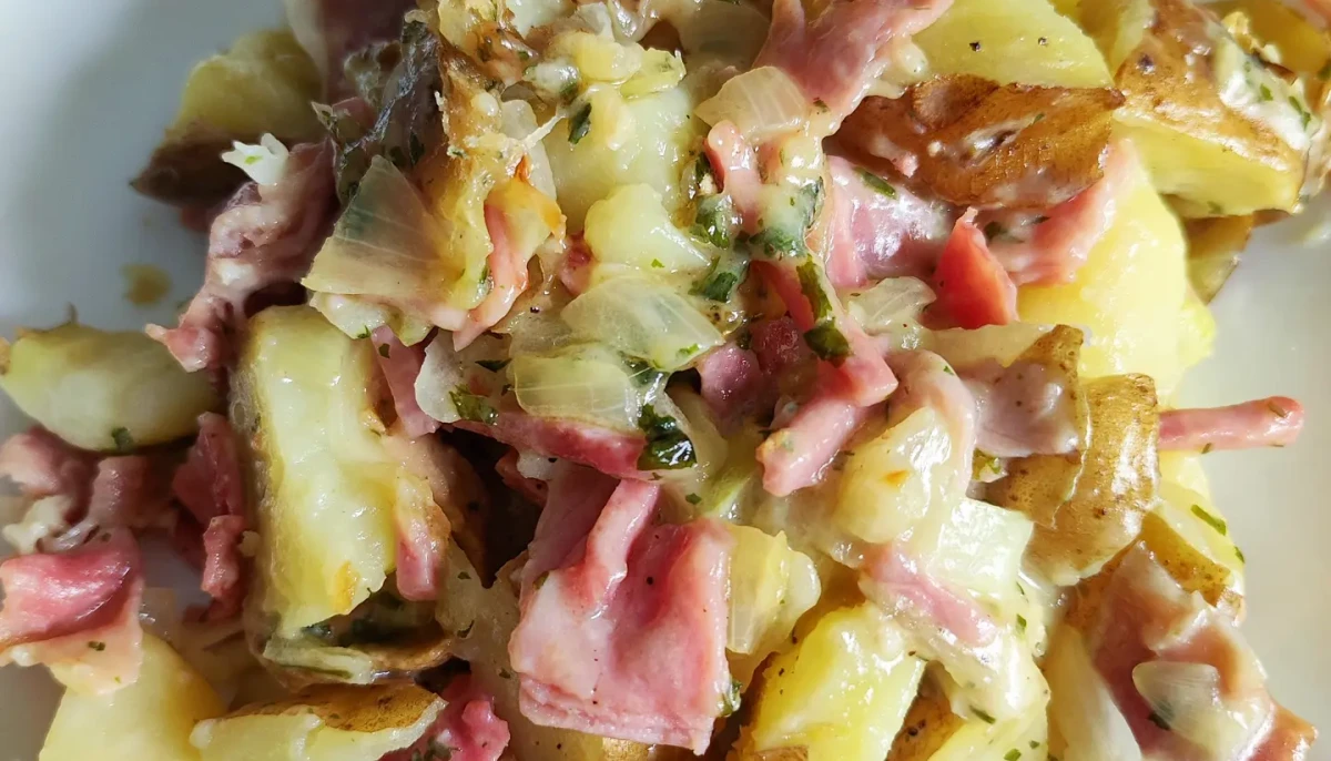 Poêlée Raclette à l'ail des ours