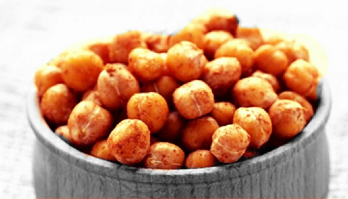 Pois chiches grillés