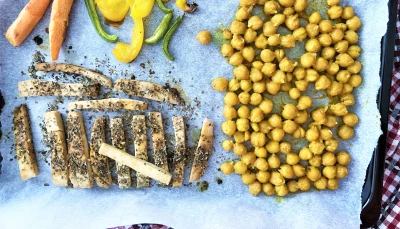 Pois chiches grillés Vegan