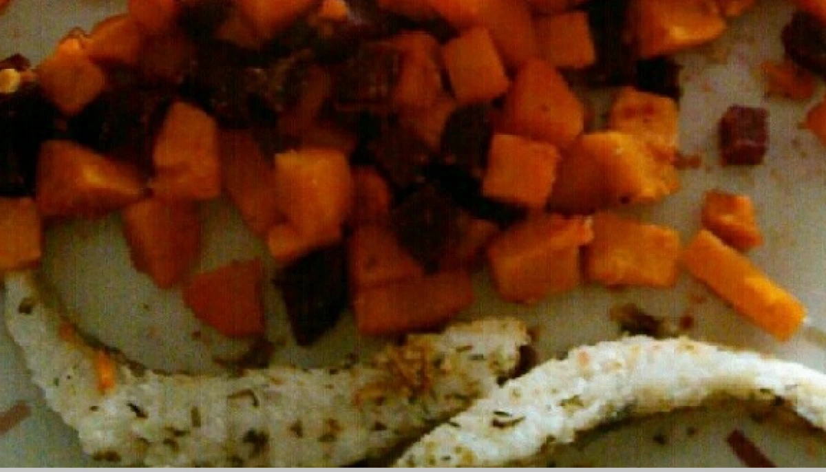 Poisson et douceur de légumes