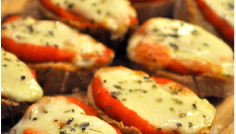 Poivrons-Mozza comme on les veut...