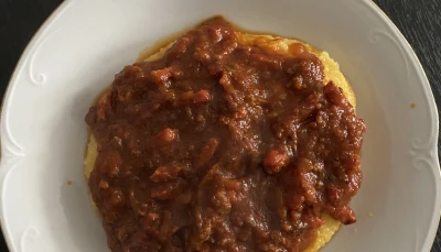 Polenta à la sauce tomate