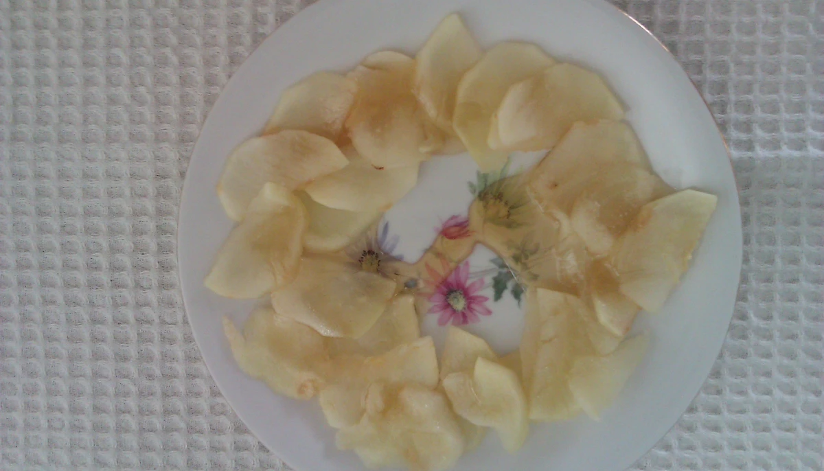 Pomme au miel rapide (micro-ondes)