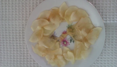 Pomme au miel rapide (micro-ondes)