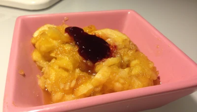 Pomme caramélisée au miel