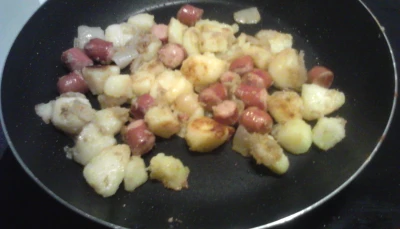 Pomme de terre aux endives, spécial blocus !