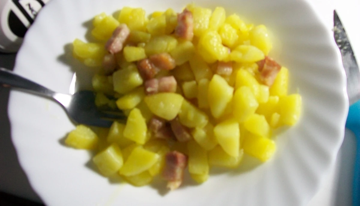 Pommes de terre aux lardons