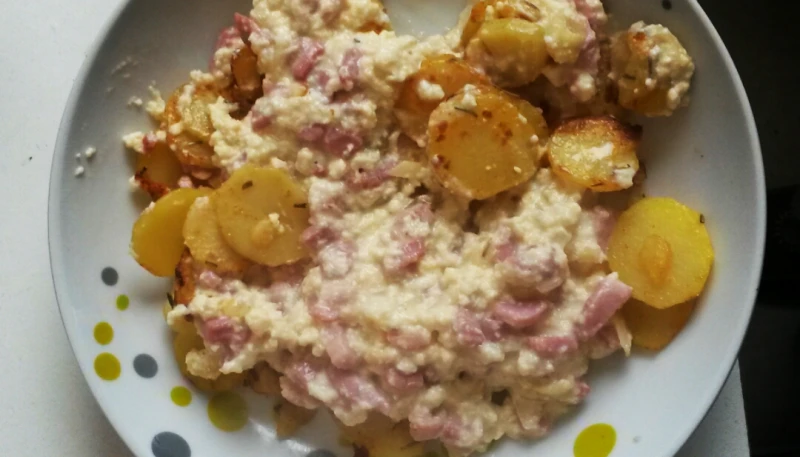 Pommes de terre façon tartiflette