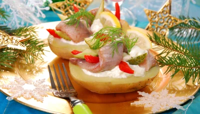 Pommes de terre farcies