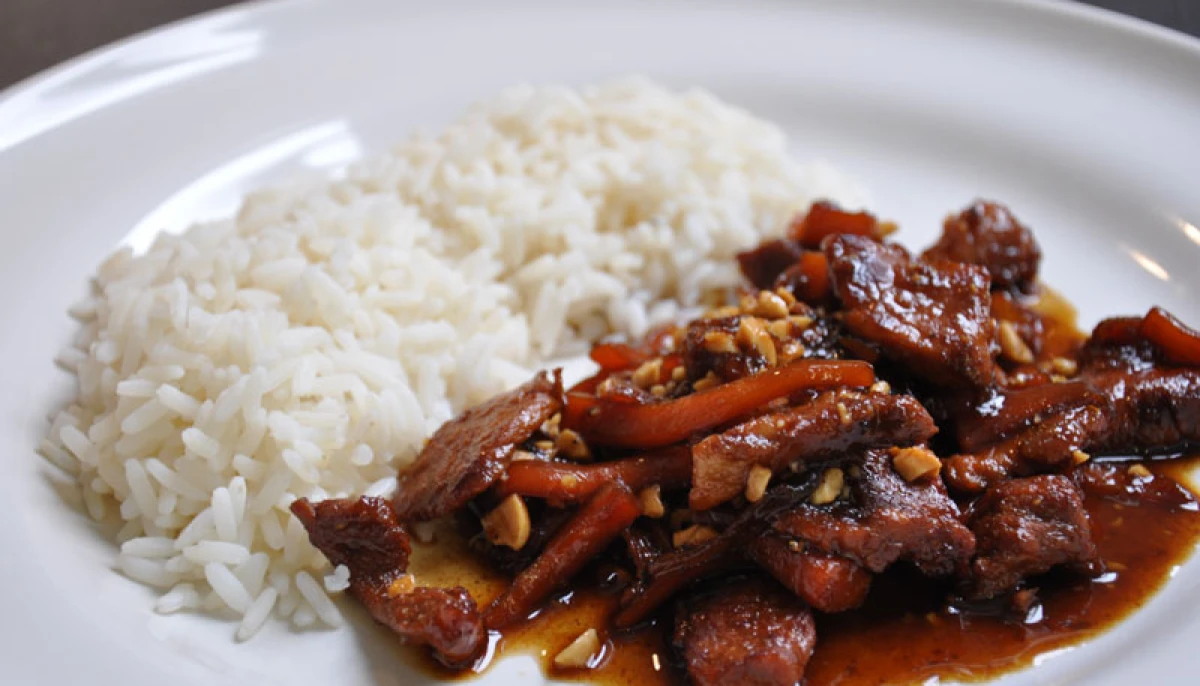 Porc au caramel