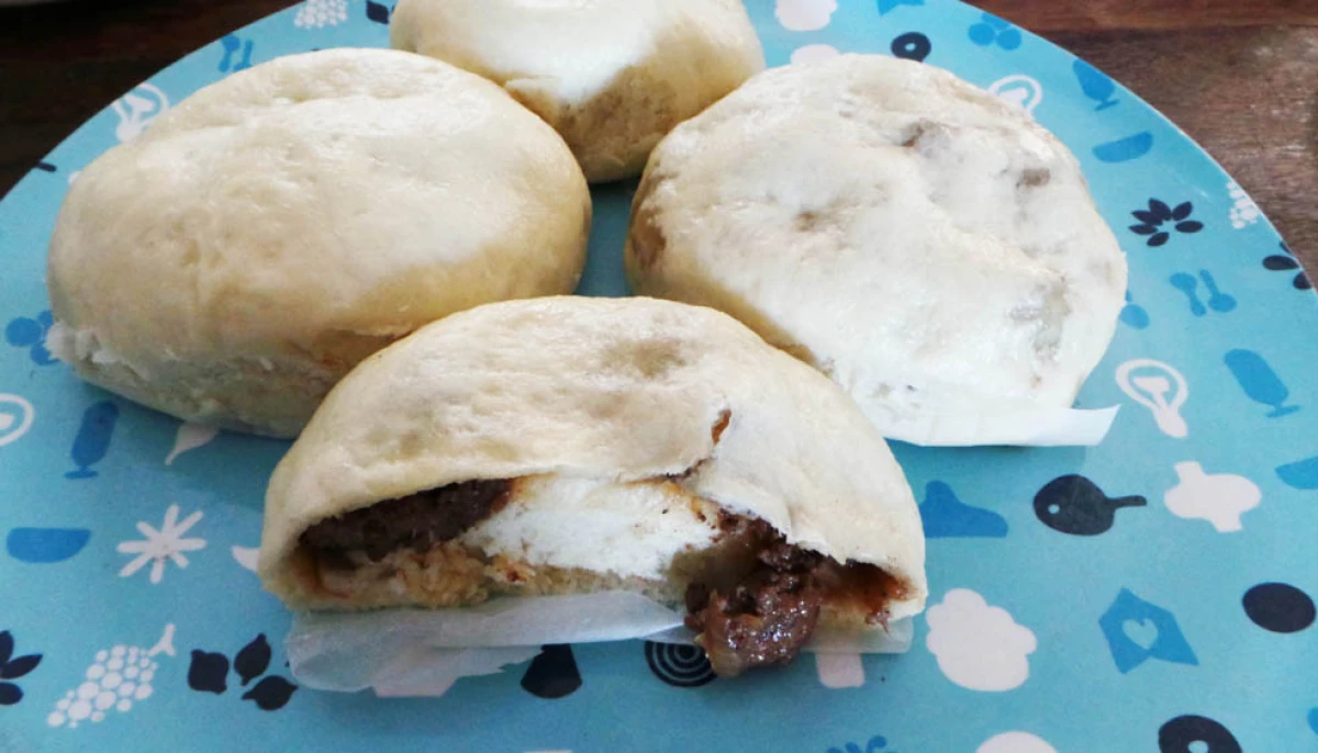 Pork Bun (pain vapeur à la viande)