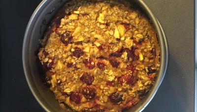 Porridge cuit au four