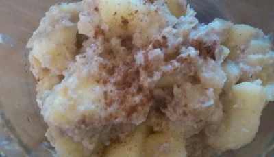 Porridge pomme cannelle