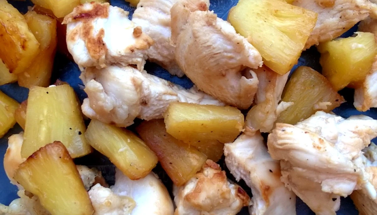 Poulet à l'ananas
