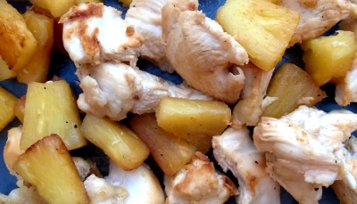 Poulet à l'ananas