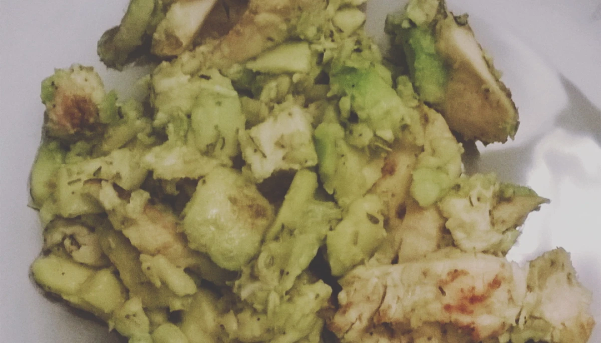 Poulet à l'avocat