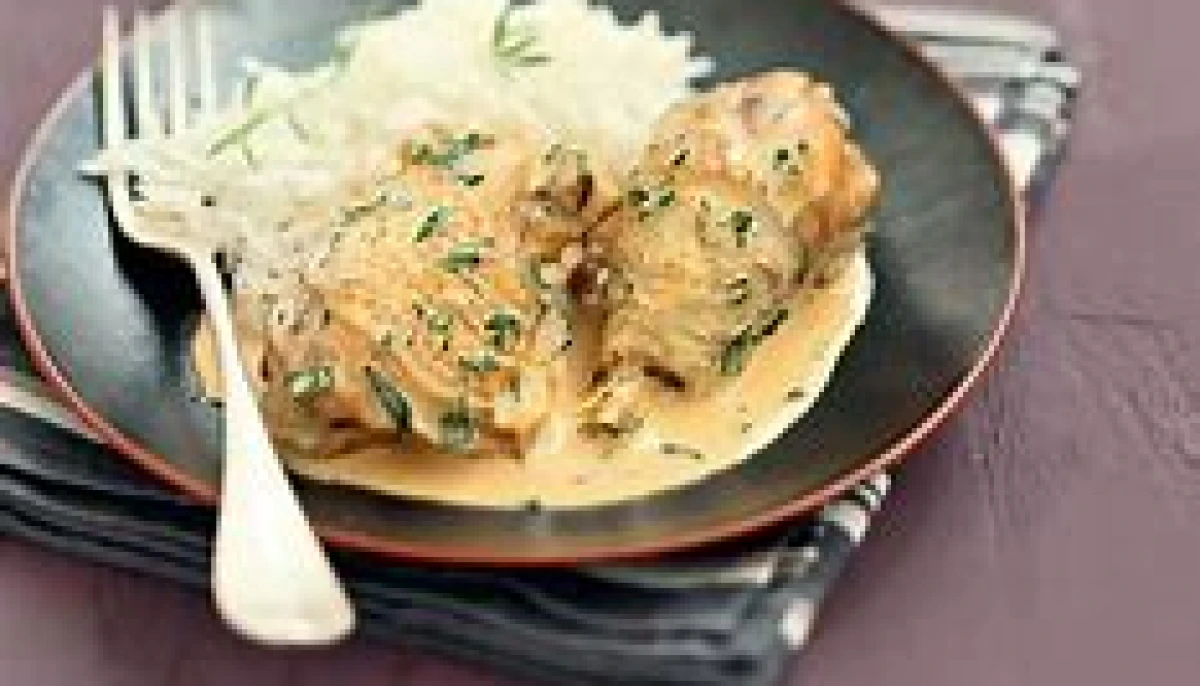 poulet à l'estragon de ma mamie