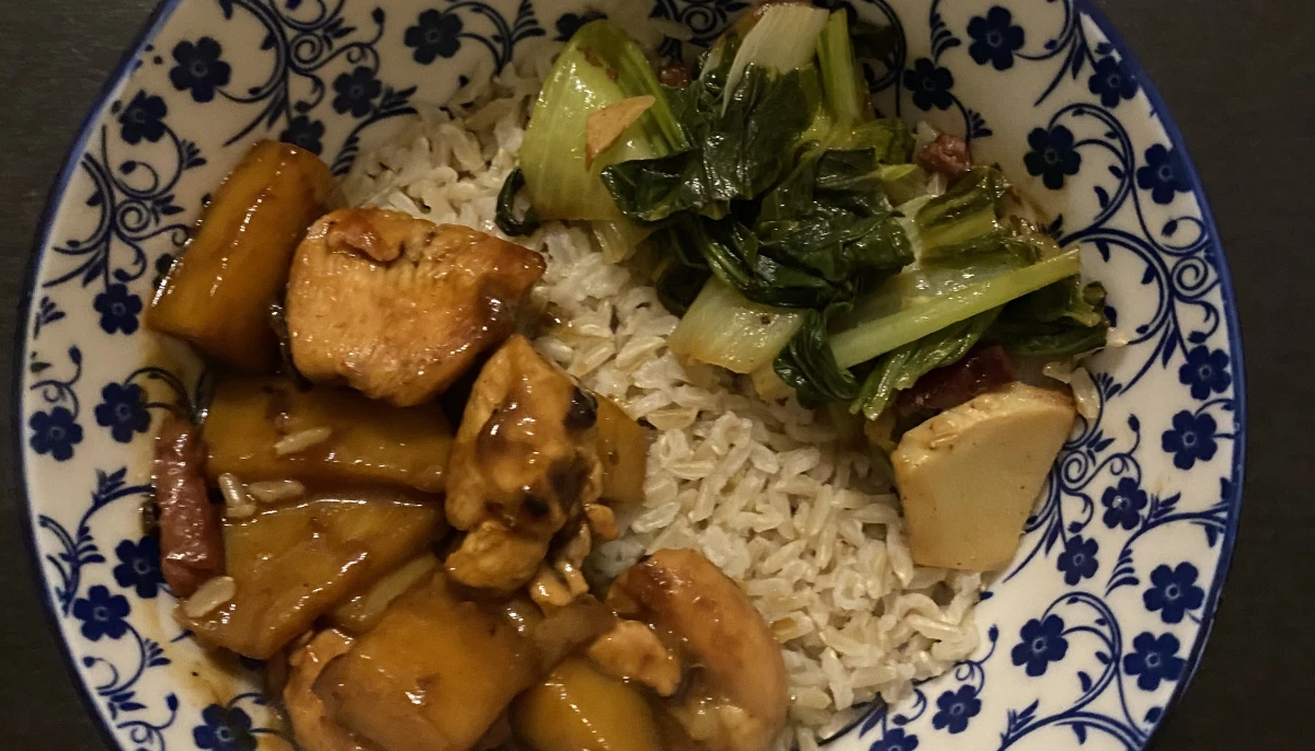 Poulet à la mangue