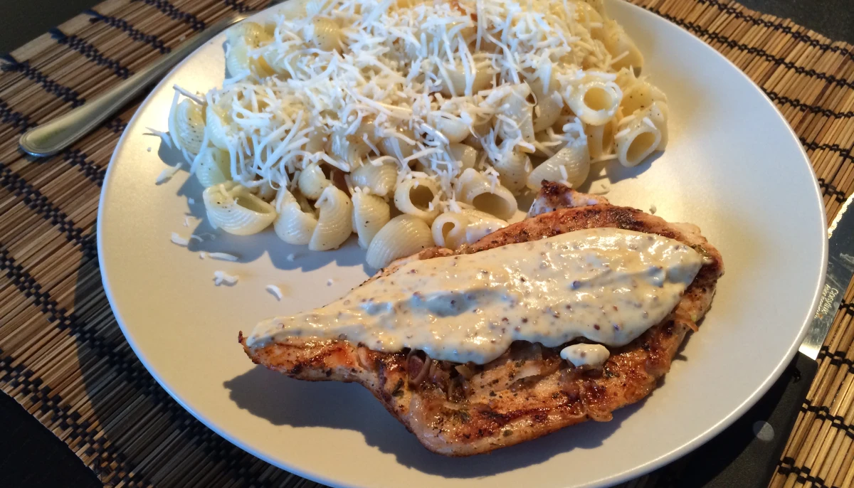 Poulet à la moutarde