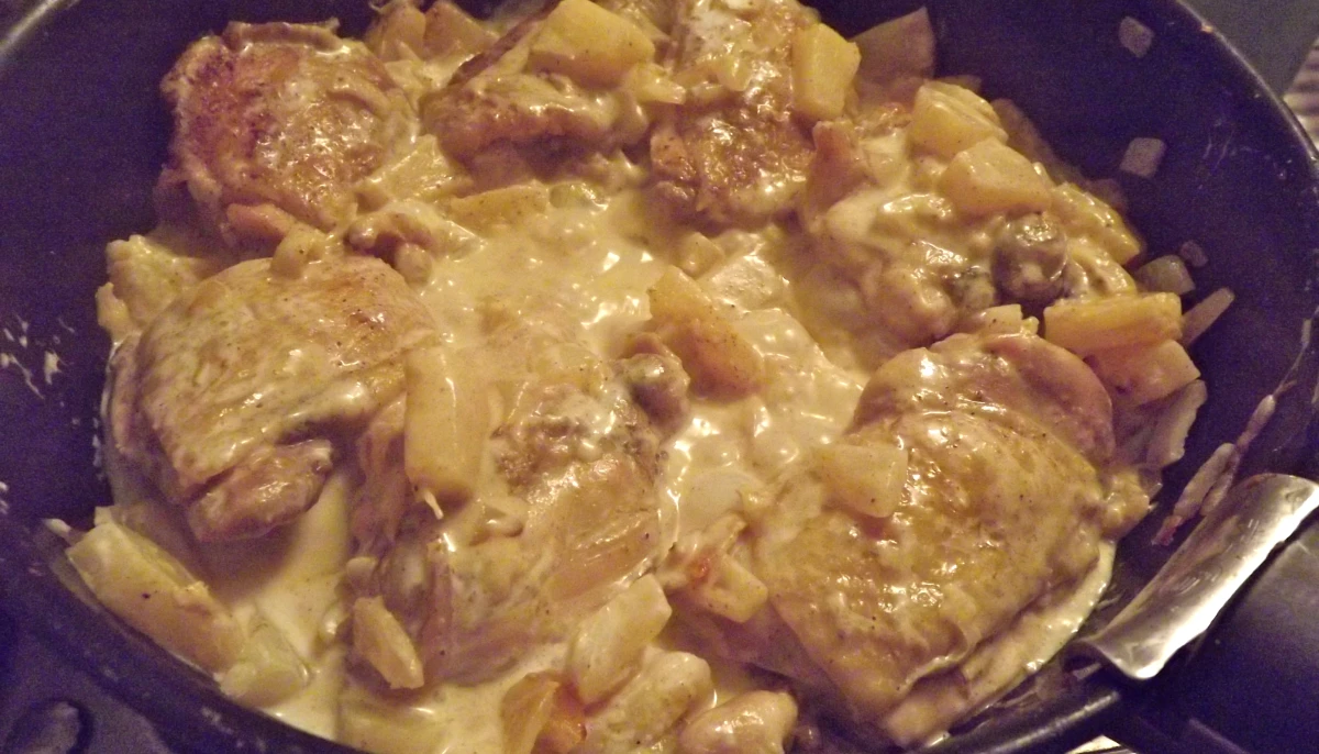 Poulet ananas/coco